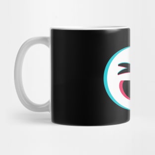 TikTok laugh emoji smiley White Mug